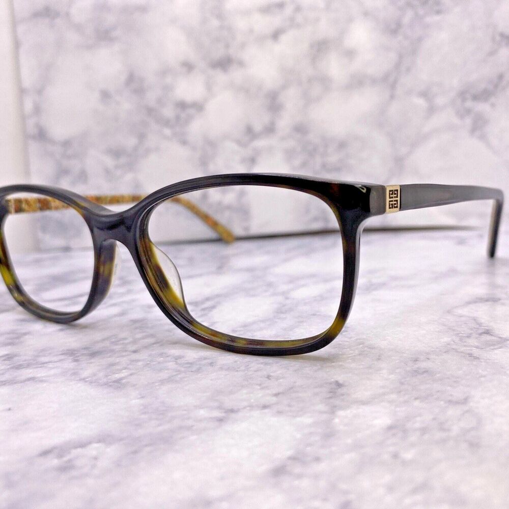 Givenchy Eyeglasses Authentic VGV 860 COL. 0722 54 [] 15 140 MM Gold Tortoise